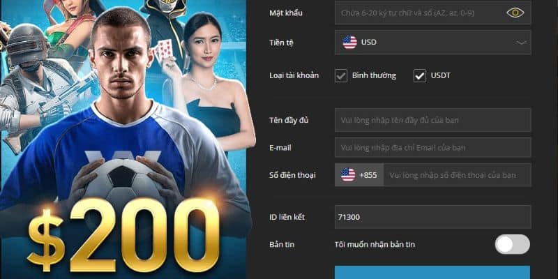 Điền đủ và chính xác thông tin